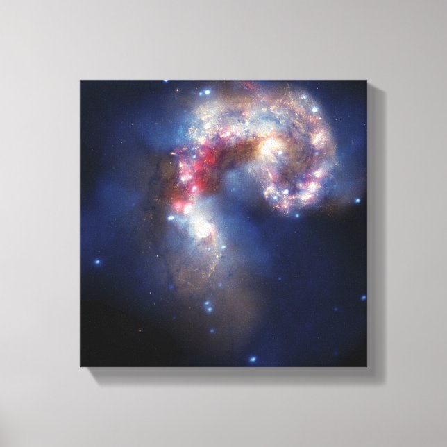 The Antennae Galaxies Canvas Print (Front)