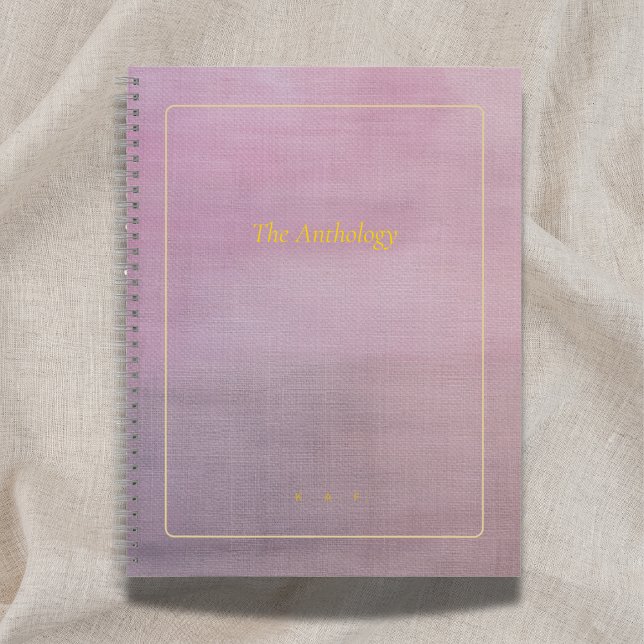 The Anthology | Mauve Custom Poetry Collection Notebook (Creator Uploaded)
