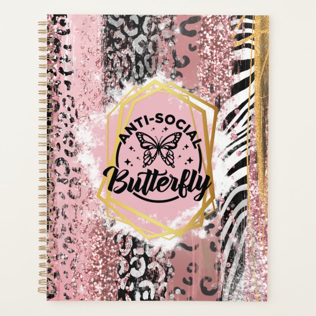 The Anti-Social Butterfly Planner (Front)
