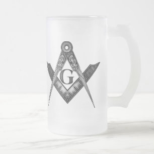 The Antient Frosted Glass Beer Mug
