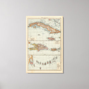 The Antilles Canvas Print