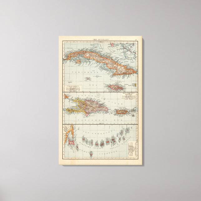 The Antilles Canvas Print (Front)
