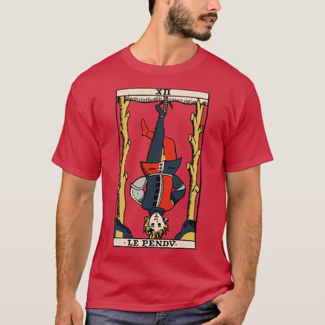 The Antique Tarot Hanged Man T-Shirt (Front)