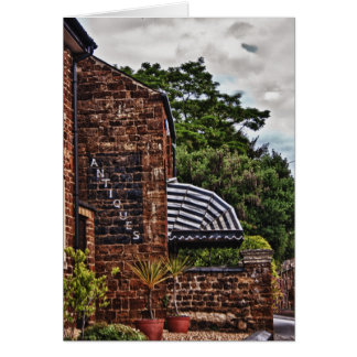 The Antiques Shop card