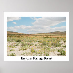 The Anza Borrego Desert Poster