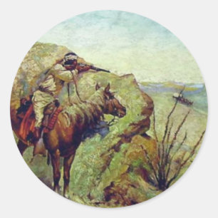 The Apache Classic Round Sticker