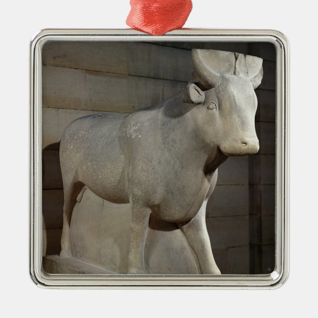 The Apis Bull, from the Serapeum, Memphis Metal Tree Decoration (Front)