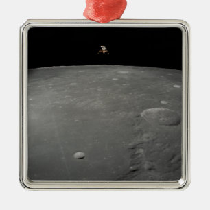The Apollo 12 lunar module Intrepid Metal Tree Decoration