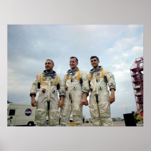 The Apollo 1 Astronauts Poster