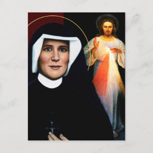 THE APOSTLE OF MERCY POSTCARD