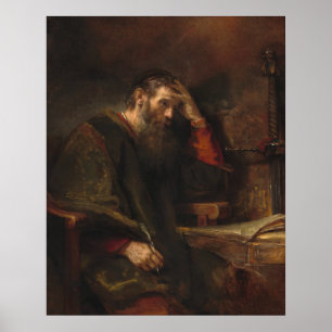 The Apostle Paul - Rembrandt Fine Art Poster