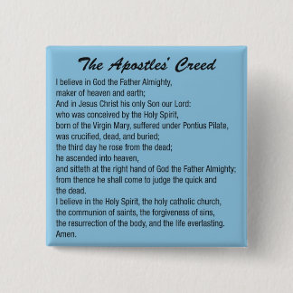 The Apostles Creed button