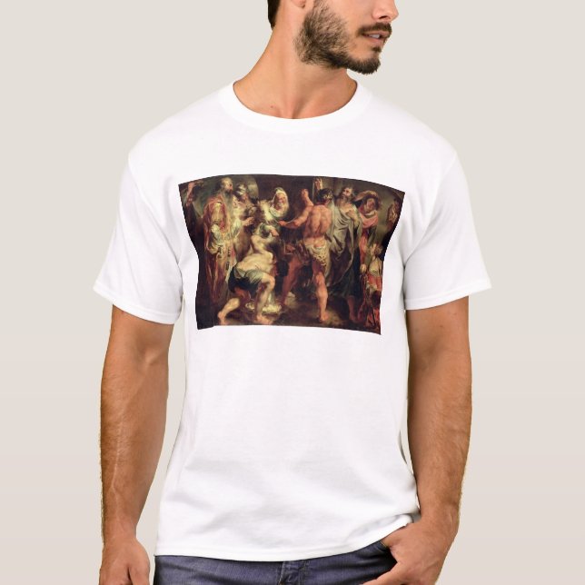 The Apostles, St. Paul and St. Barnabas at Lystra T-Shirt (Front)