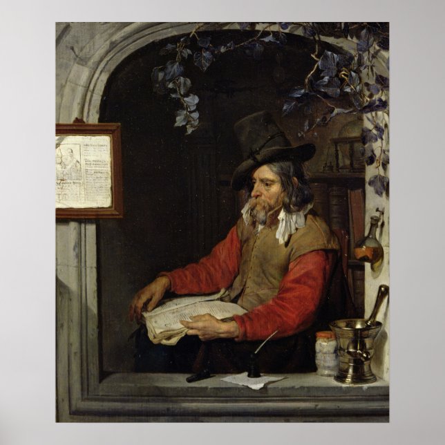 The Apothecary or, The Chemist Poster (Front)