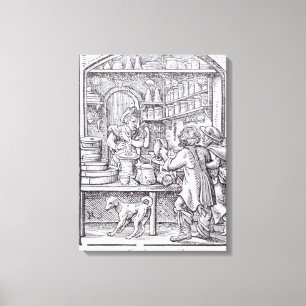 The Apothecary, published by Hartman Schopper Canvas Print