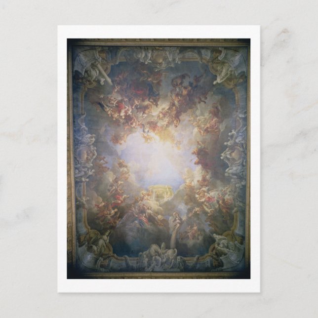 The Apotheosis of Hercules, from the ceiling of Th Postcard (Front)