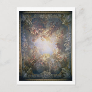 The Apotheosis of Hercules, from the ceiling of Th Postcard