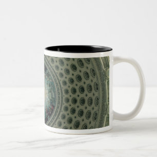 The Apotheosis of St. Genevieve Two-Tone Coffee Mug