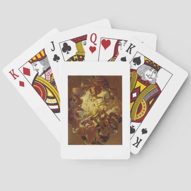 The Apotheosis of St. Stephen Playing Cards (Back)