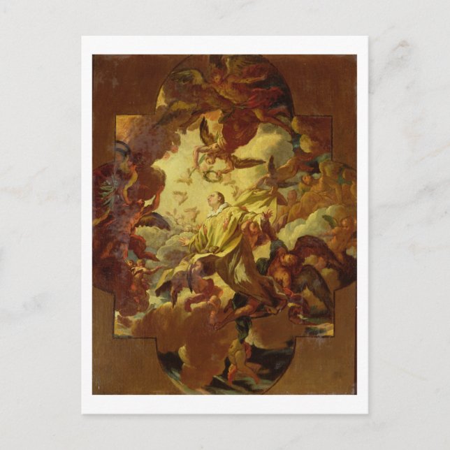 The Apotheosis of St. Stephen Postcard (Front)