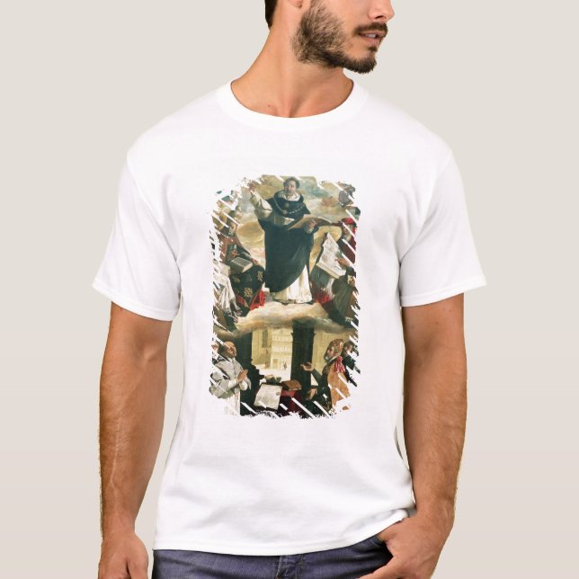 The Apotheosis of St. Thomas Aquinas, 1631 T-Shirt (Front)