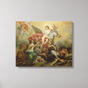 The Apotheosis of Voltaire, 1778 Canvas Print
