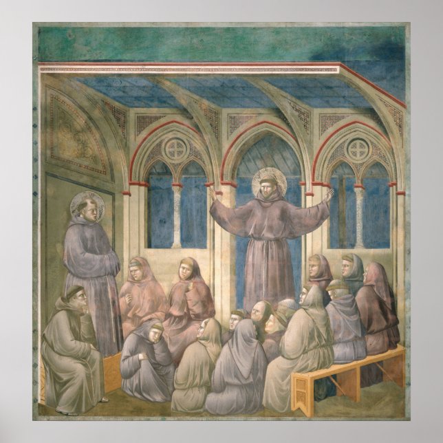 The Apparition at the Chapter House at Arles Poster (Front)
