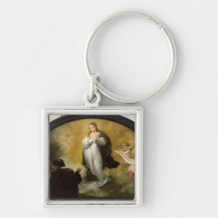 The Apparition of the Virgin, 1665 Key Ring