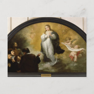 The Apparition of the Virgin, 1665 Postcard