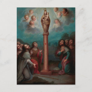 The Apparition of the Virgin of El Pilar  Postcard