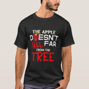 The Apple Doesn't Fall Far From The Tree Apple Pic T-Shirt