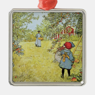 The Apple Harvest Metal Tree Decoration