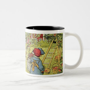 The Apple Harvest Two-Tone Coffee Mug