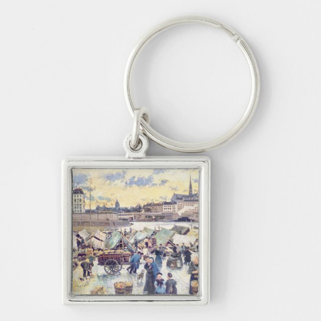 The Apple Market Key Ring (Front)