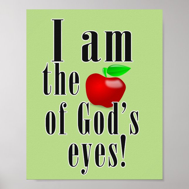 The apple of god's eyes poster (Front)