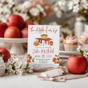 The Apple of our Eye! Apple Baby Shower Invitation