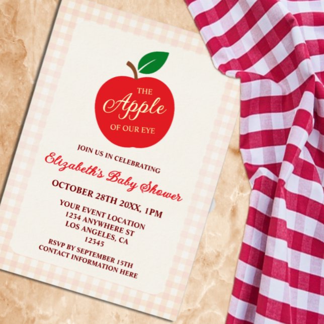 The Apple Of Our Eye Baby Shower (Creator Uploaded)