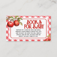 The Apple of our Eye Baby Shower Books for Baby