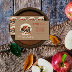 The Apple Of Our Eye Baby Shower Enclosure Card