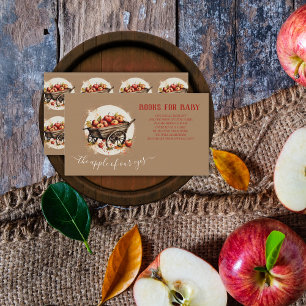 The Apple Of Our Eye Baby Shower Enclosure Card