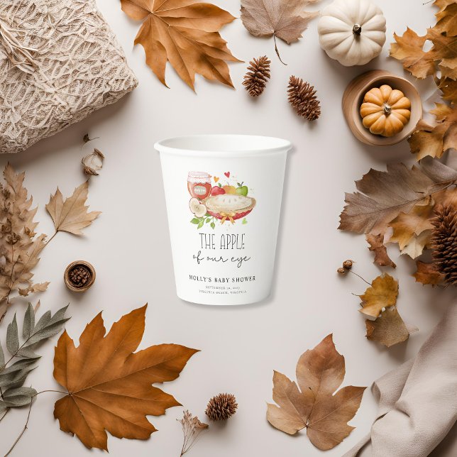 The Apple of Our Eye Baby Shower Paper Cup (The Apple of Our Eye Baby Shower Paper Cup)