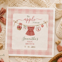 The Apple Of Our Eye clothesline dusty rose