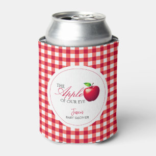 The Apple of Our Eye Fall Baby Shower Can Cooler