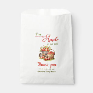 The Apple of Our Eyes Fall Harvest Baby Shower Favour Bags
