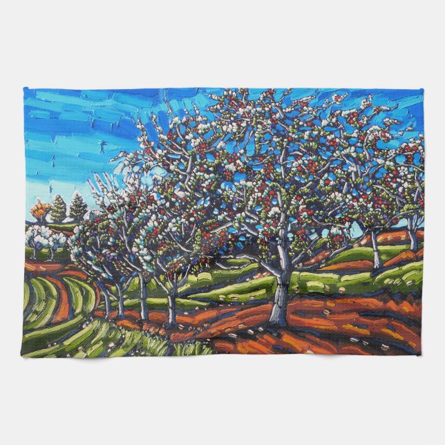 The Apple Orchard Kitchen Towel (Horizontal)