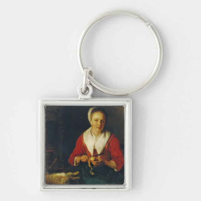 The Apple Peeler Key Ring (Front)