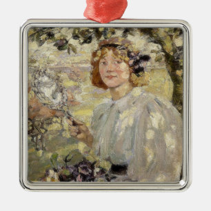 The Apple Tree (by Bessie MacNicol) Metal Tree Decoration