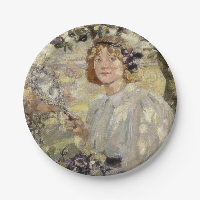 The Apple Tree (by Bessie MacNicol) Paper Plate (Front)