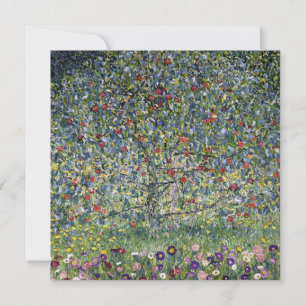 The Apple Tree (by Gustav Klimt) Card