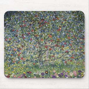 The Apple Tree (by Gustav Klimt) Mouse Mat
